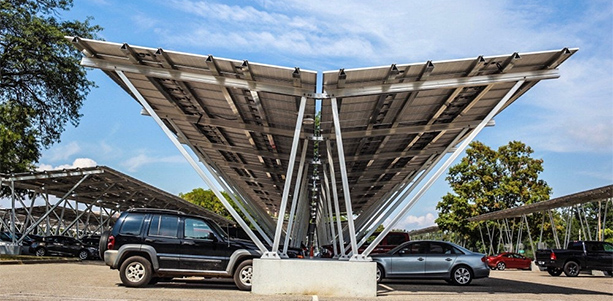  150KW énergie solaire carport Station, Malaisie 