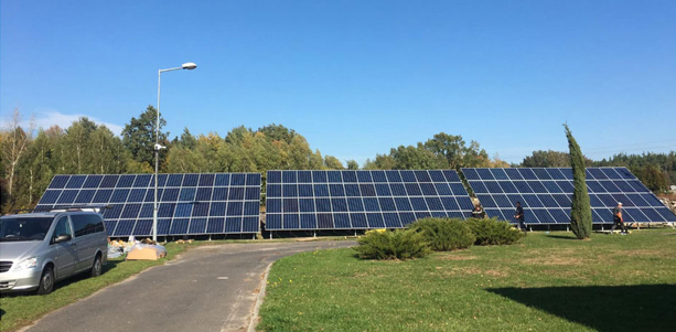  60KW Utilisation à domicile sur le système d'énergie solaire du réseau en Pologne